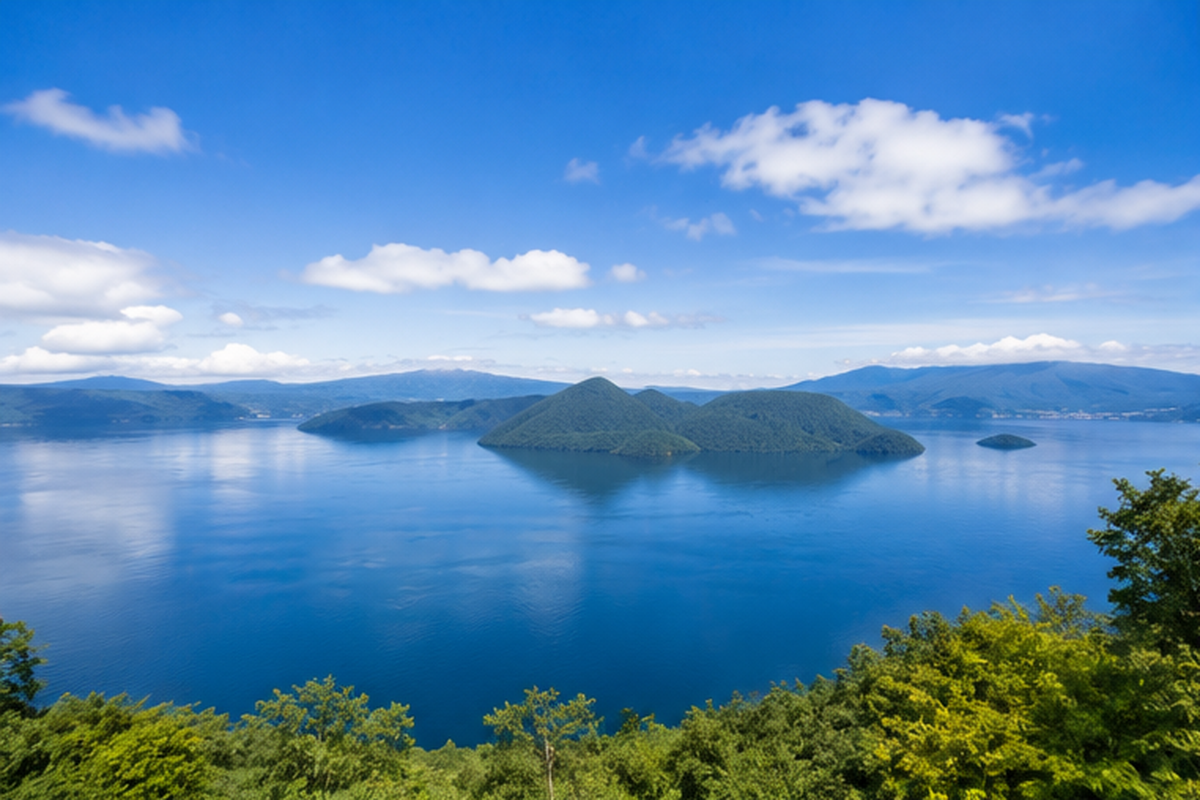 洞爺湖湖景